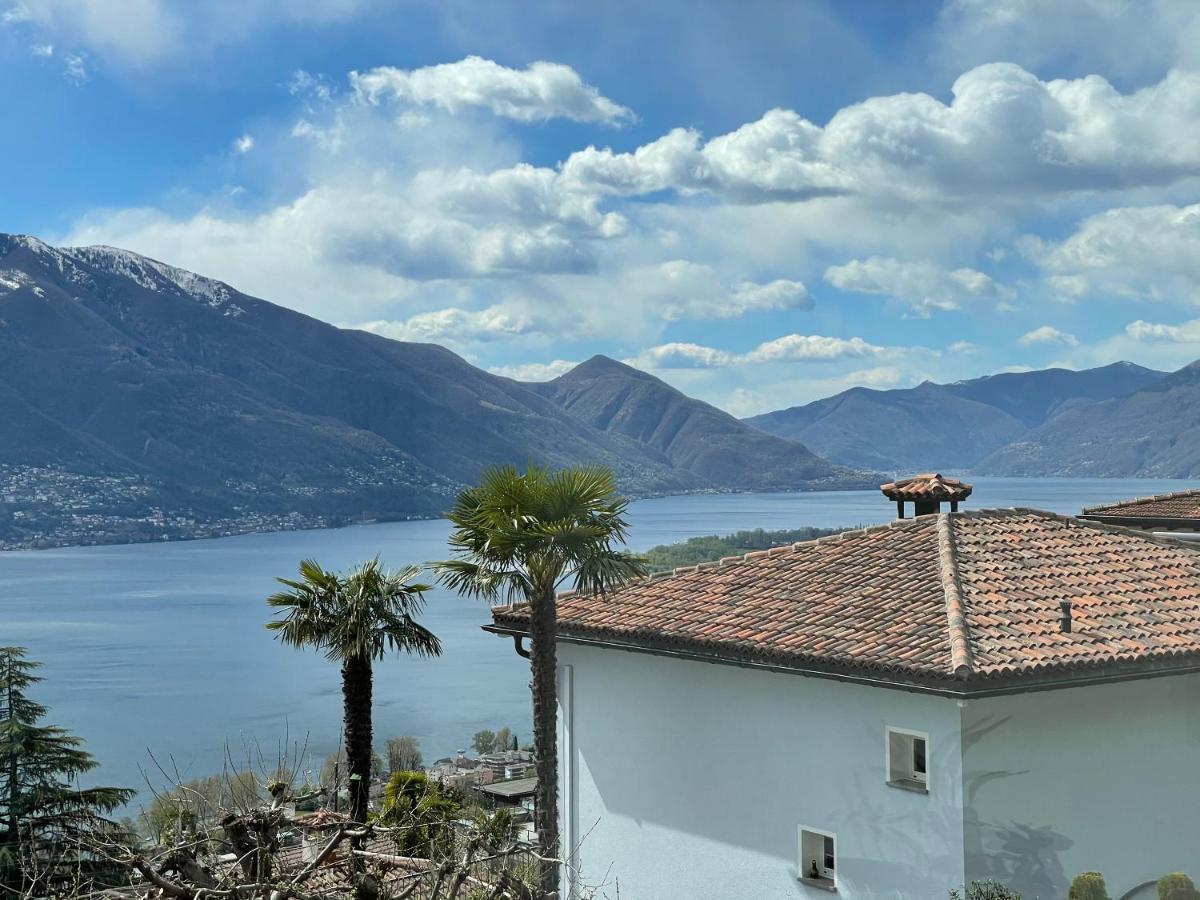 Camera Con Bagno Privato E Giardino Brione sopra Minusio Dış mekan fotoğraf