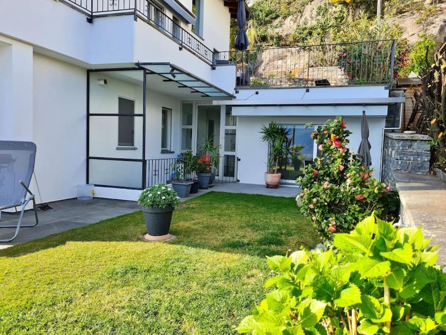 Camera Con Bagno Privato E Giardino Brione sopra Minusio Dış mekan fotoğraf