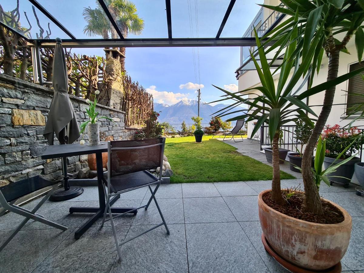 Camera Con Bagno Privato E Giardino Brione sopra Minusio Dış mekan fotoğraf